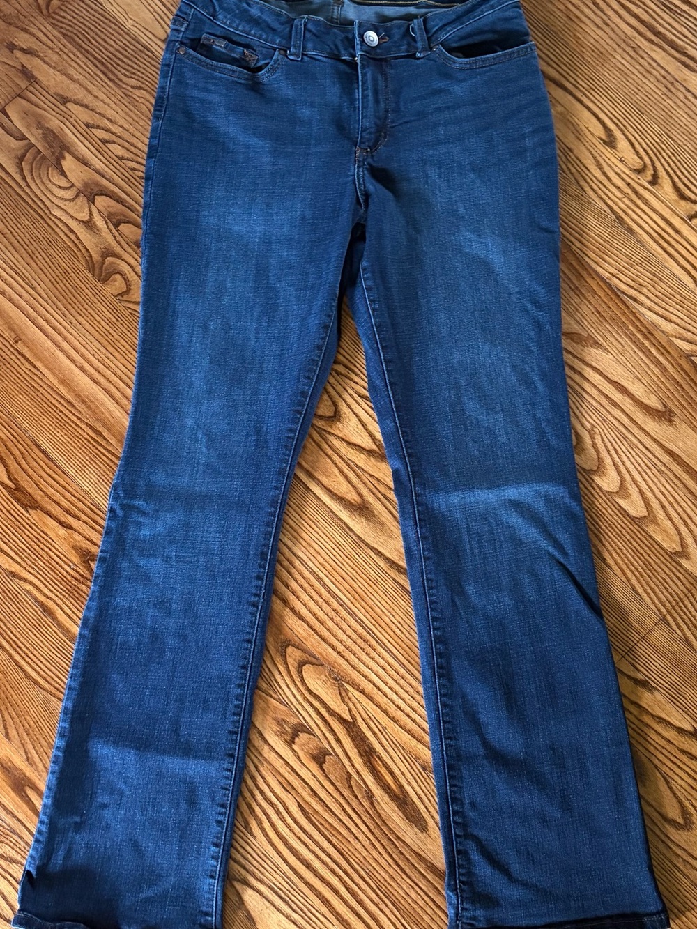 Lee Women's Boot Cut Jeans in Dark Blue Denim